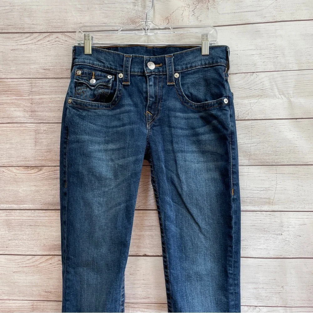 TRUE RELIGION STRAIGHT‎ FLAP JEANS